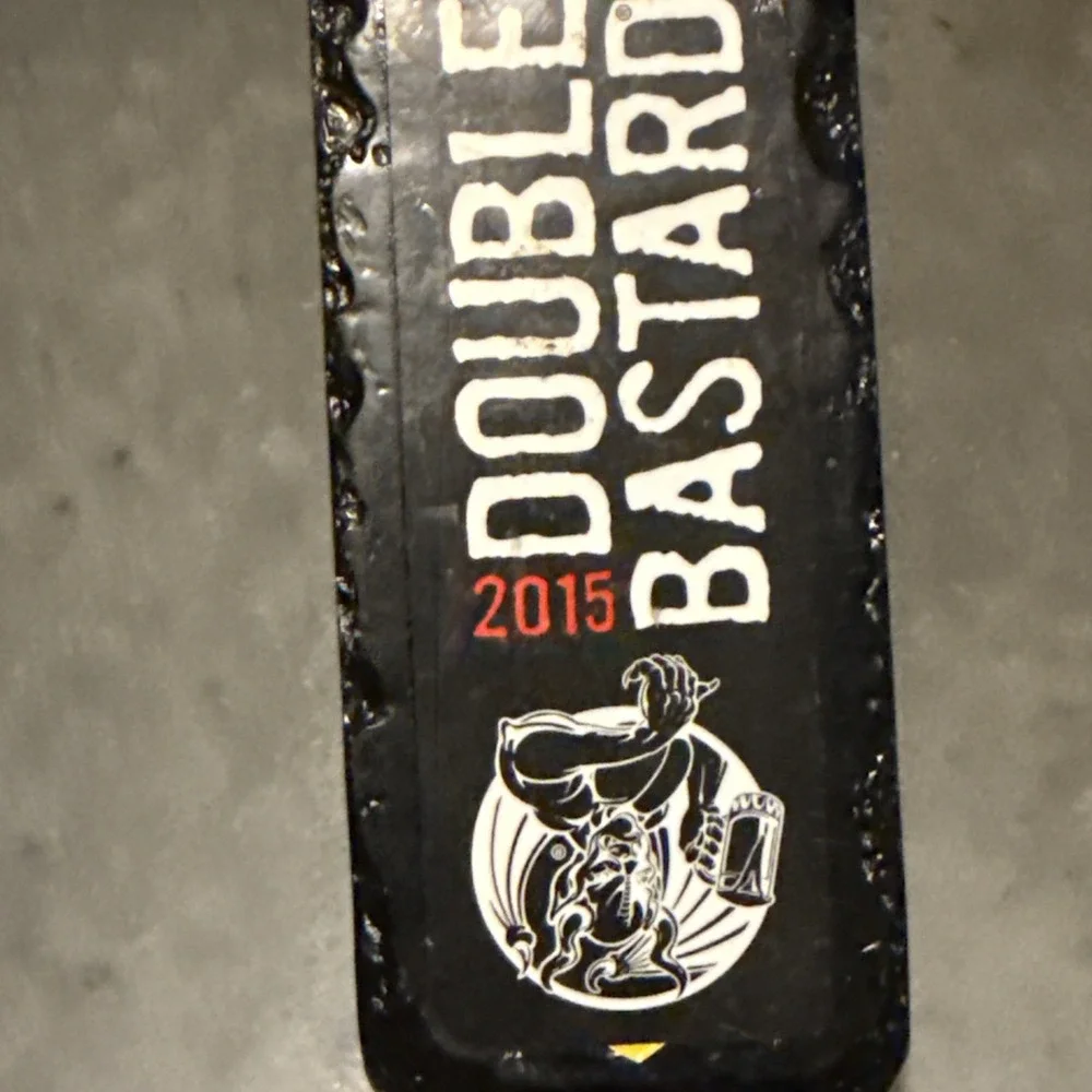 STONE Arrogant Bastard Ale Beer Tap Handle Label‎ Is A Sticker Rare/MAN CAVE 8